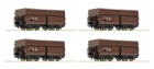 67176 Roco Set of 4  High capacity hopper cars